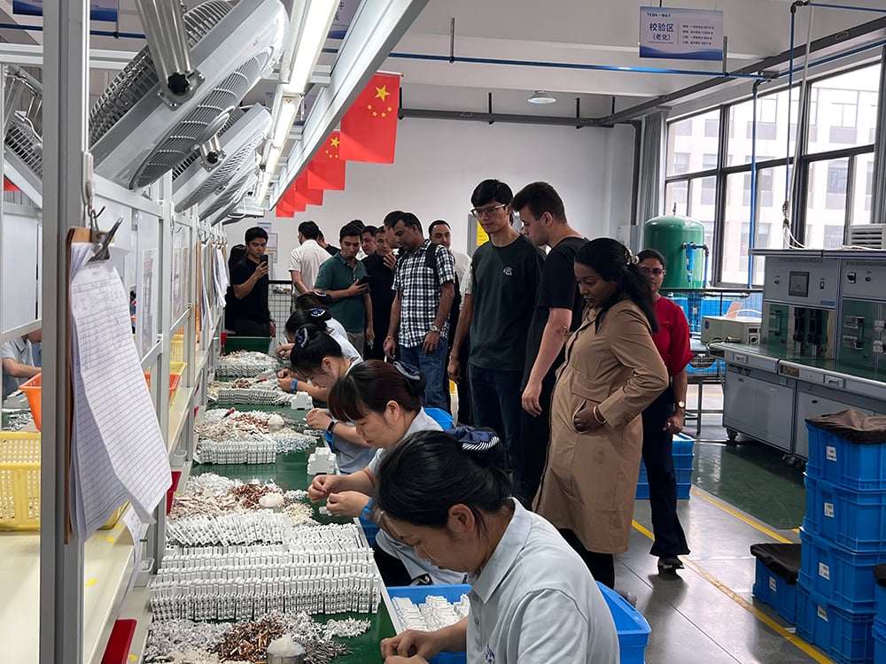 Foreign Guests Visit Yijin