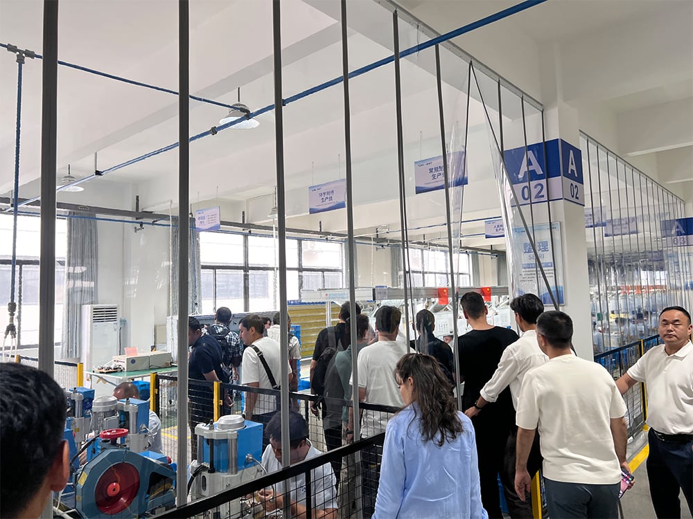 Foreign Guests Visit Yijin