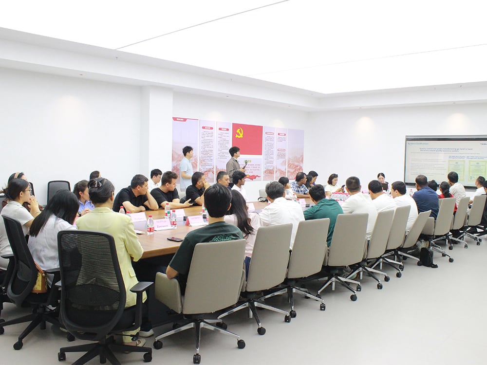 Foreign Guests Visit Yijin