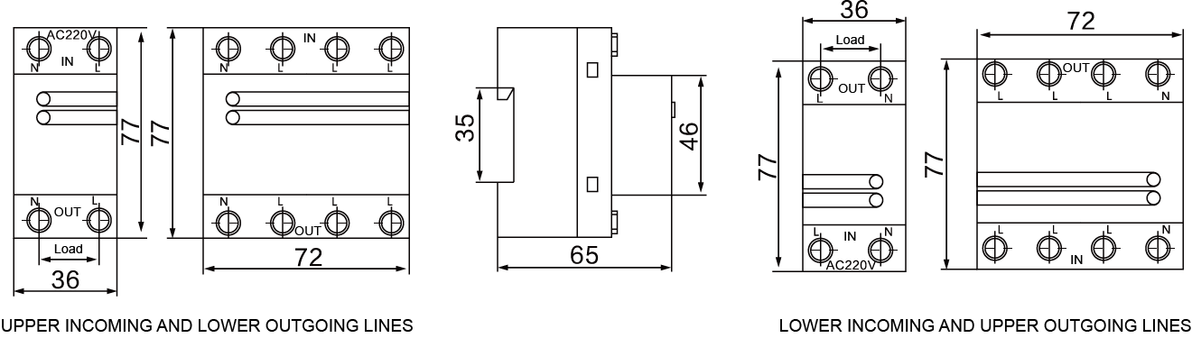 YJQG-100 type 1P+N