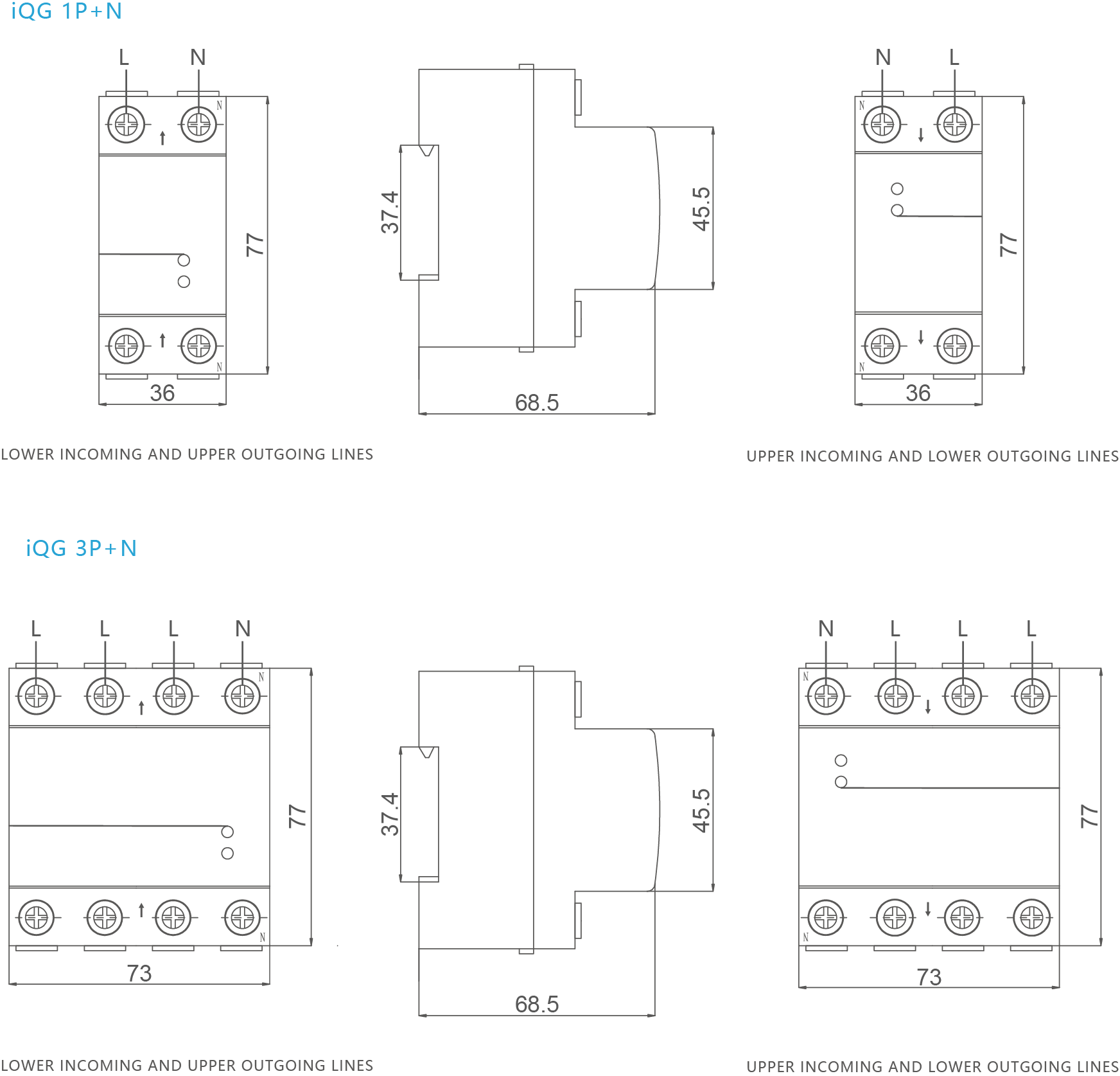 IQG 63 type 1P+N