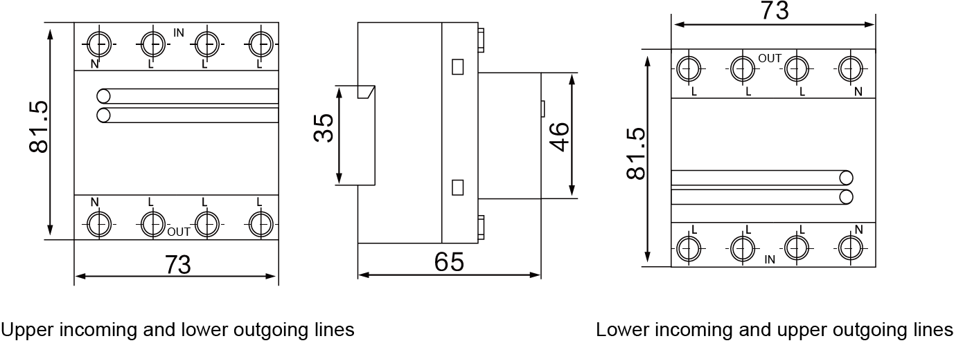 YJQGs-100 type 3P+N