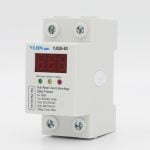 YJQG digital self resetting overvoltage and undervoltage delay protector