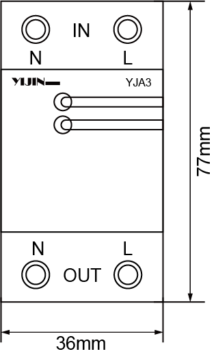YJA3 electronic current limiter