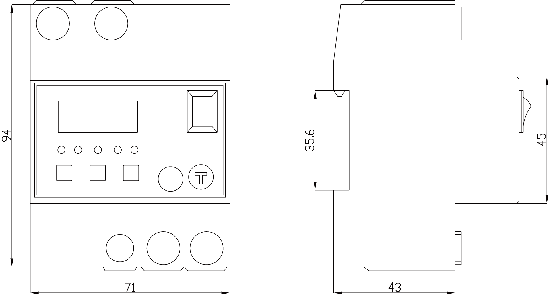 YJAR automatic closing overvoltage protector for lightning protection
