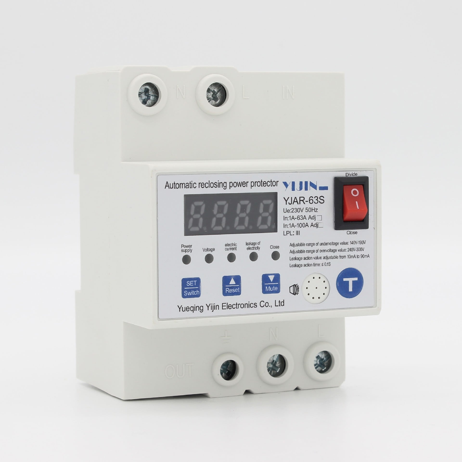 YJAR automatic closing overvoltage protector for lightning protection