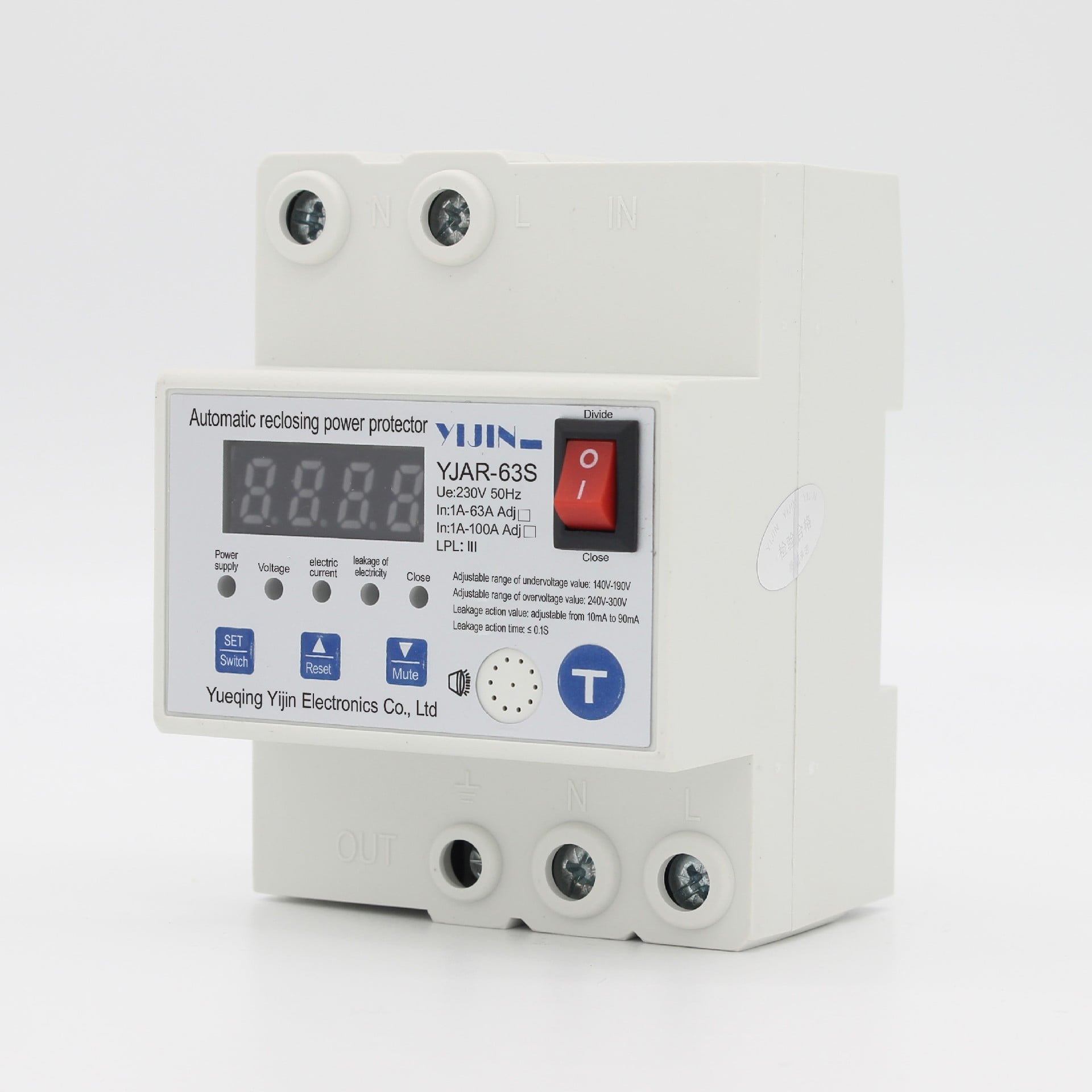 YJAR automatic closing overvoltage protector for lightning protection