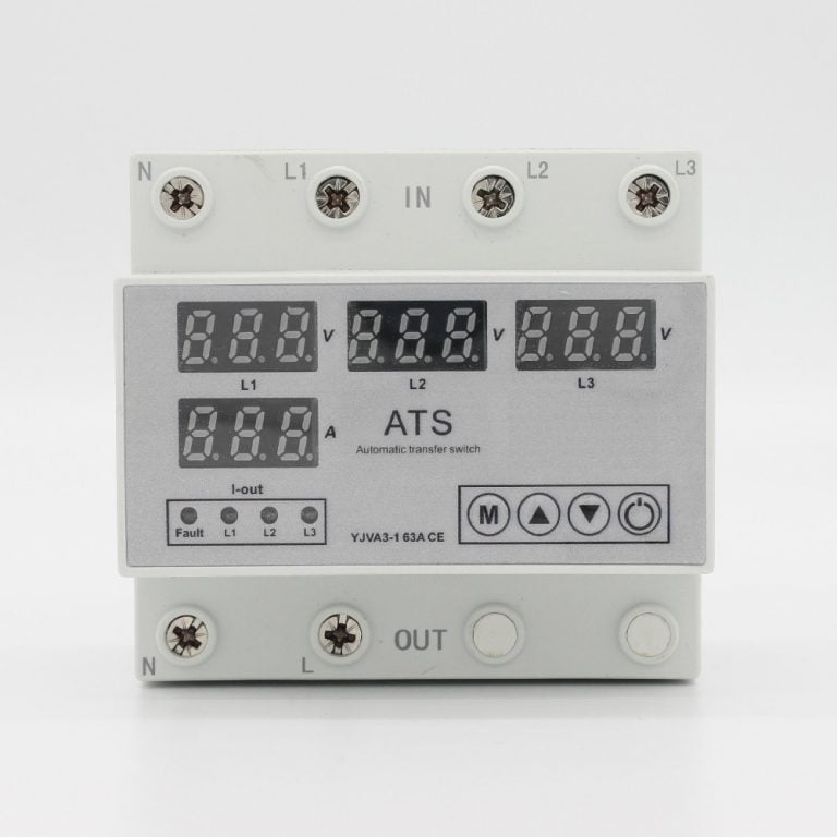 YJVA3-1 3P+N four in two out automatic phase sequence conversion switch