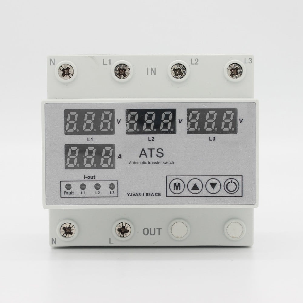 YJVA3-1 3P+N four in two out automatic phase sequence conversion switch