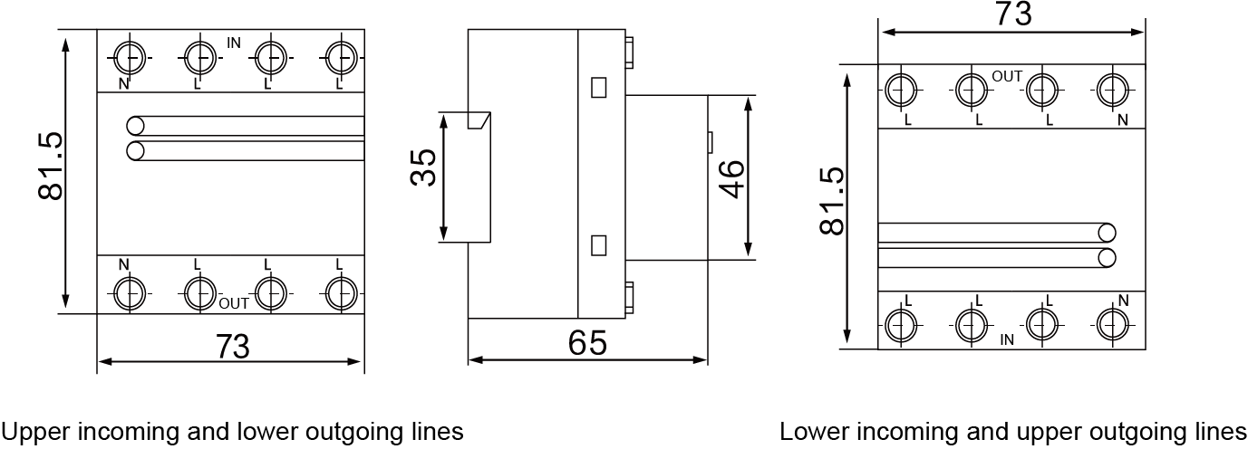 YJQGs-100 type 3P+N