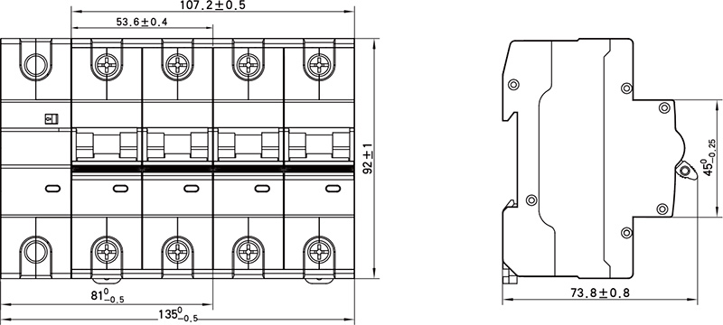 YJB2-125GQ / 3P+N