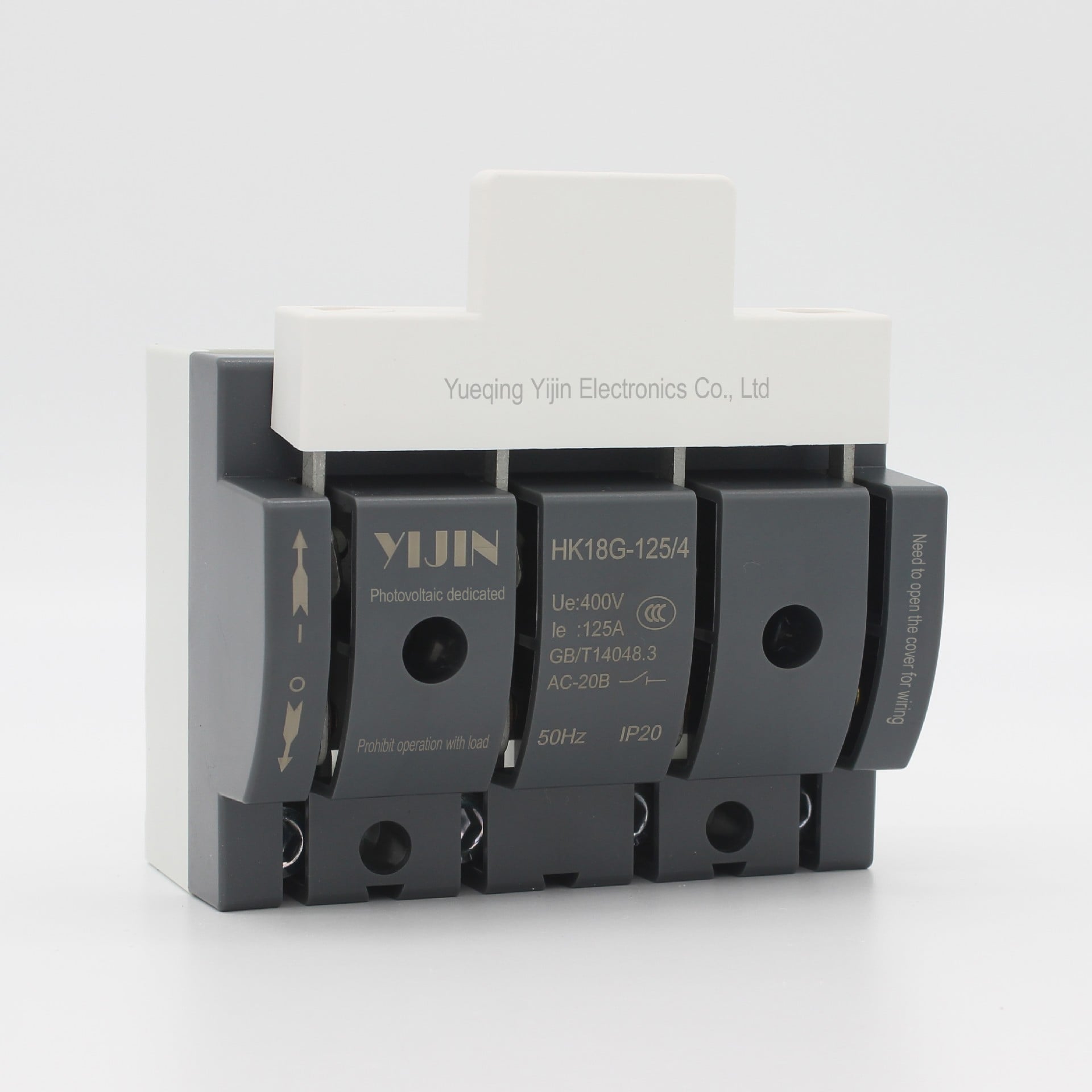 HK18G-125 type wiring nose connection photovoltaic dedicated knife switch