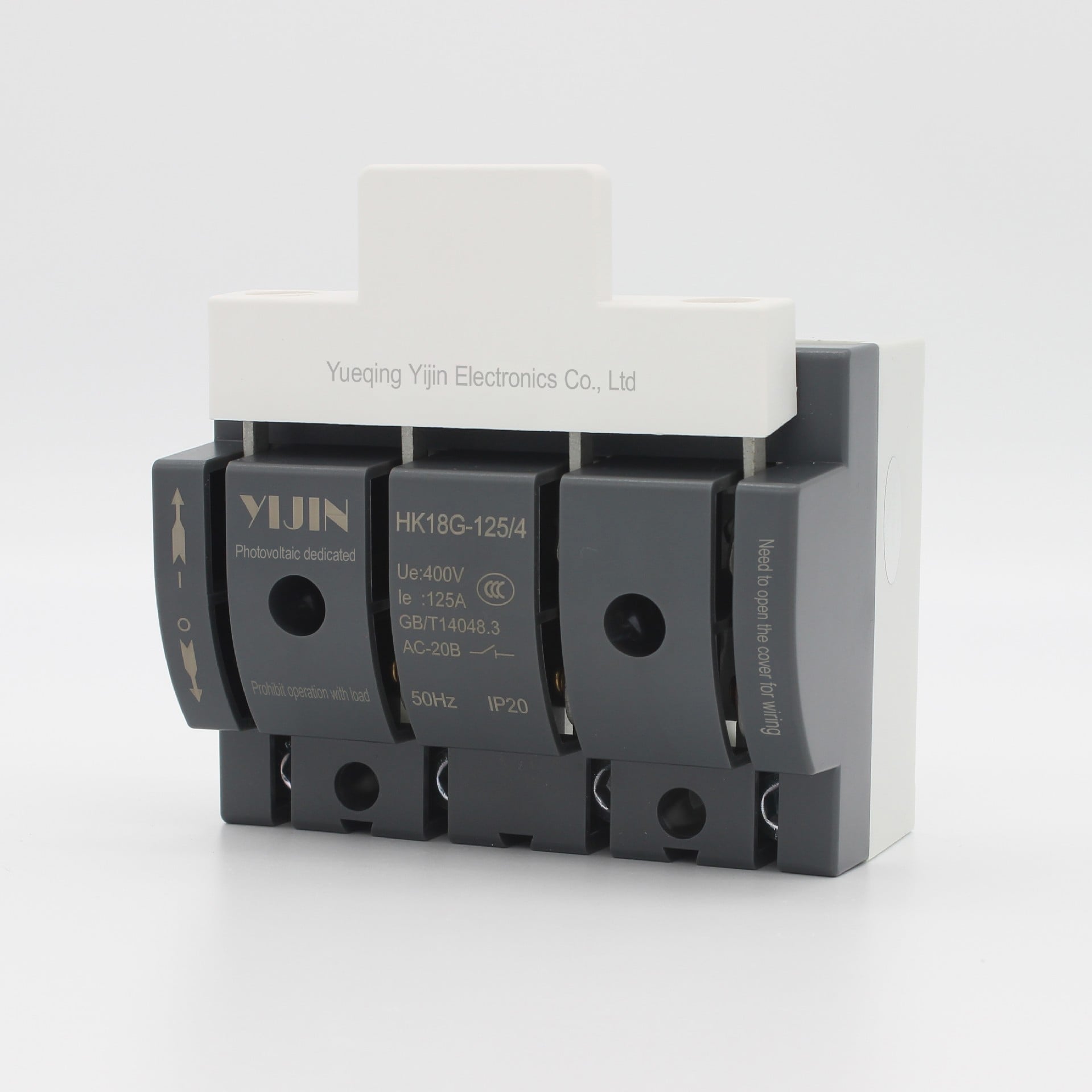HK18G-125 type wiring nose connection photovoltaic dedicated knife switch