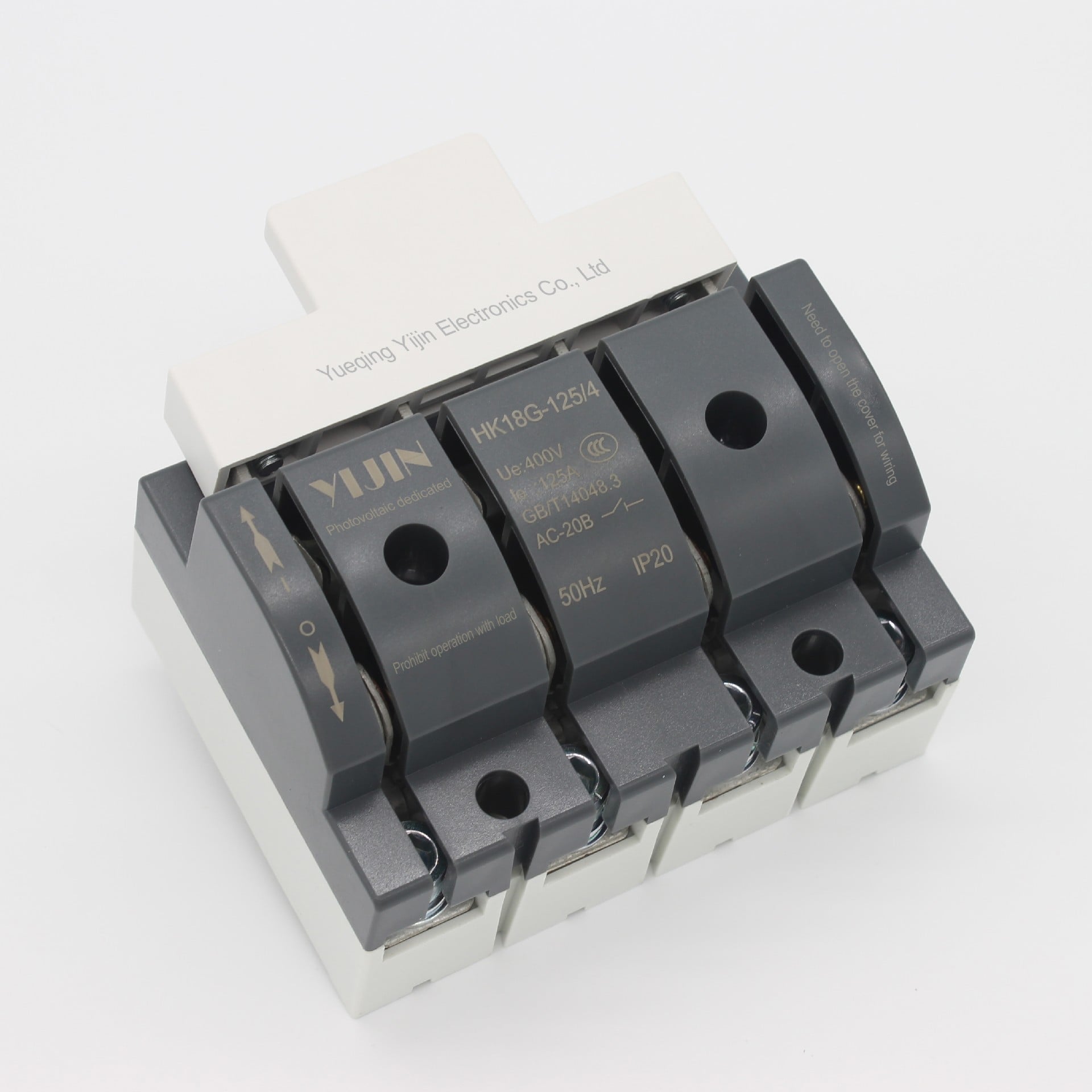 HK18G-125 type wiring nose connection photovoltaic dedicated knife switch