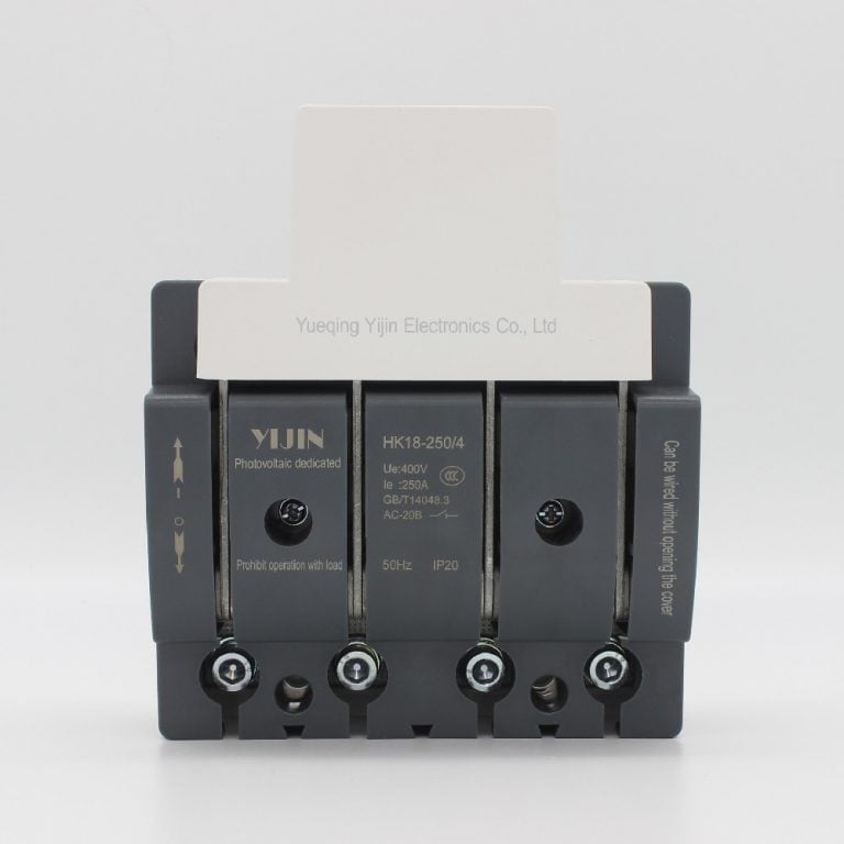 HK18-250 type knife switch for photovoltaic applications