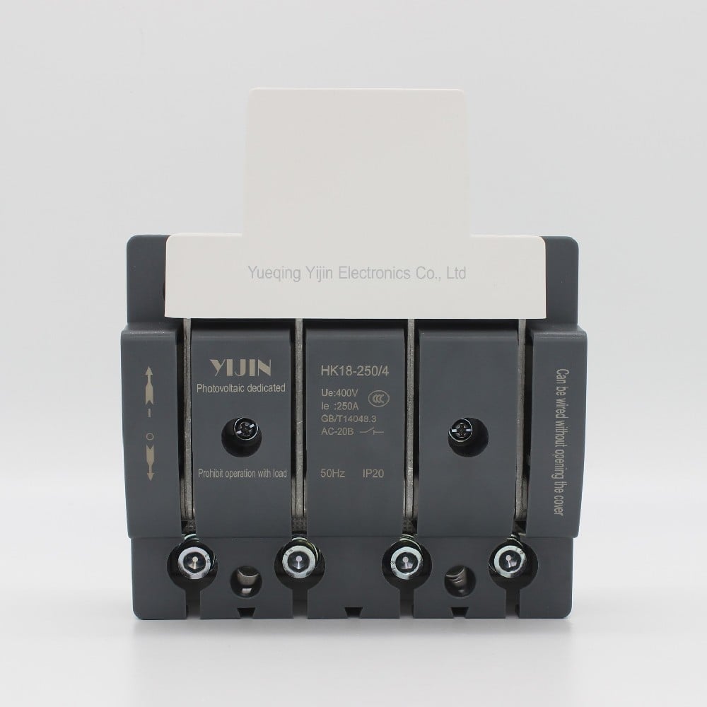 HK18-250 type knife switch for photovoltaic applications