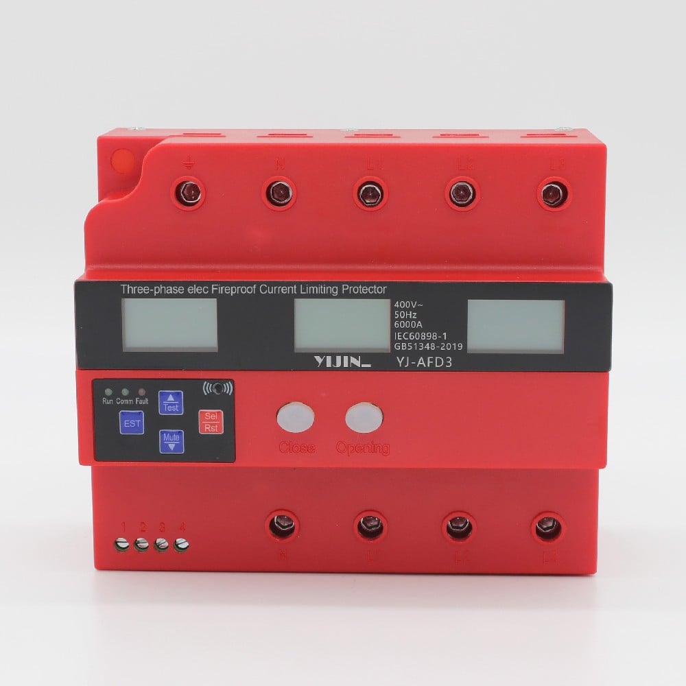 YJ-AFD 3P+N125 fire current limiting protector