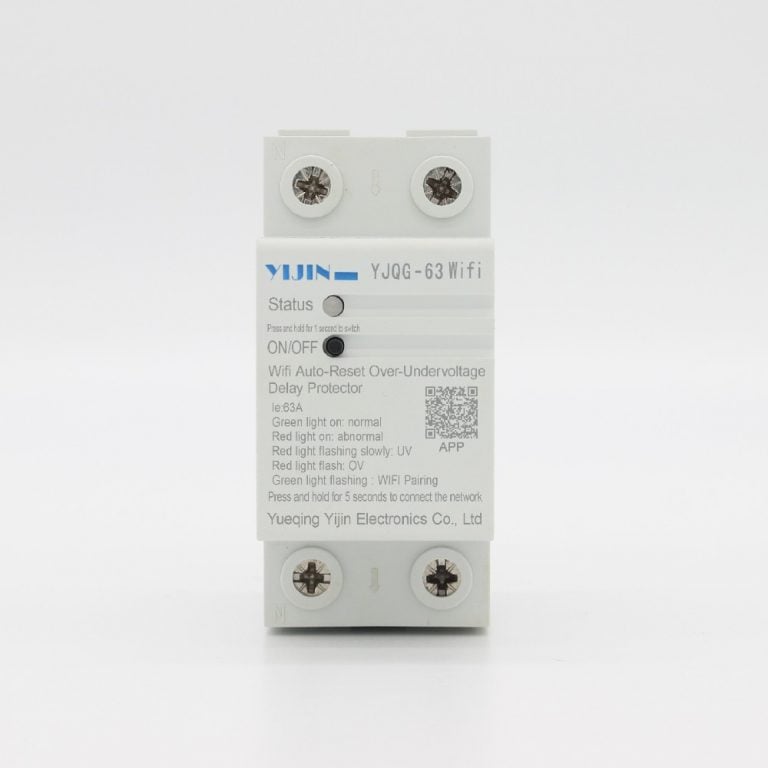 YJQG-63 WiFi automatic reset overvoltage and undervoltage delay protector