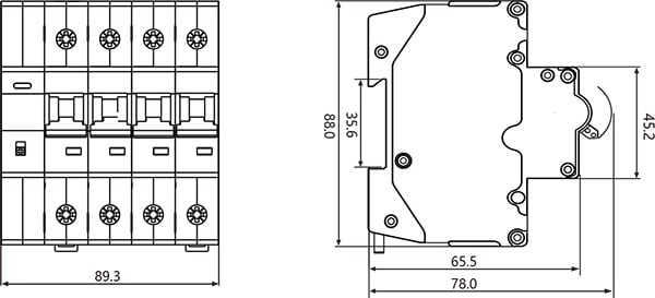 YJB2-125 / 1P+N