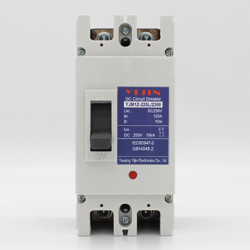YJM1Z plastic shell DC circuit breaker