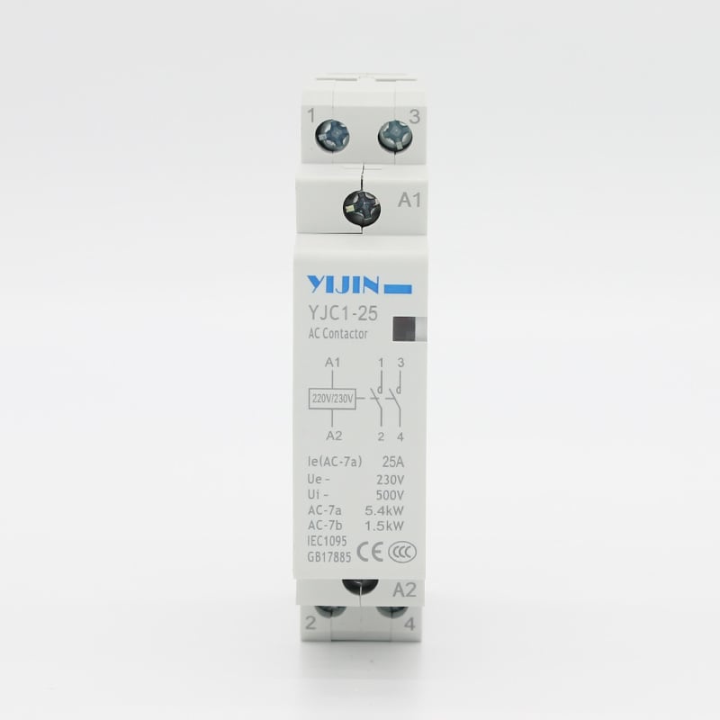 YJC-1-25 2P Modular AC Contactor