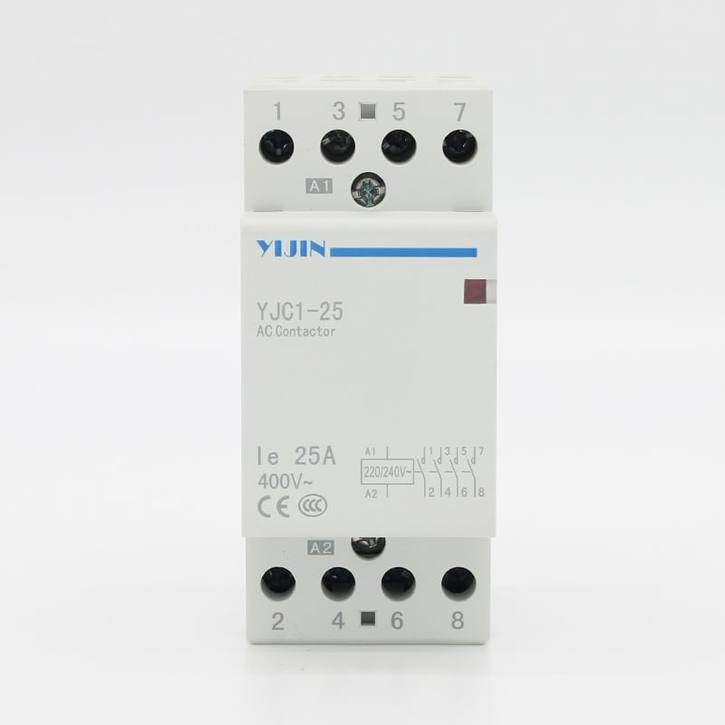 YJC-1-25 4P Modular AC Contactor