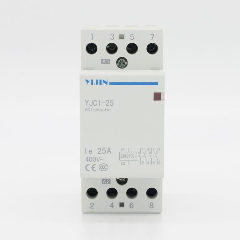 YJC-1-25 4P Modular AC Contactor
