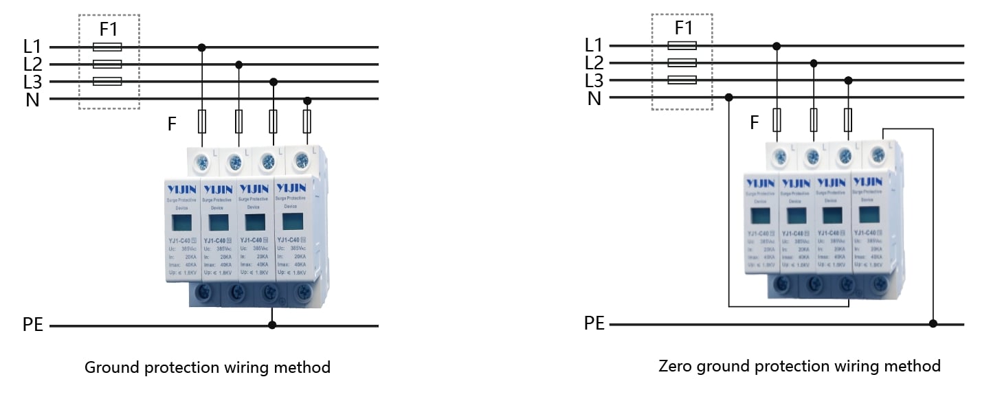 YJ1 Integrated Surge Protector (800V)