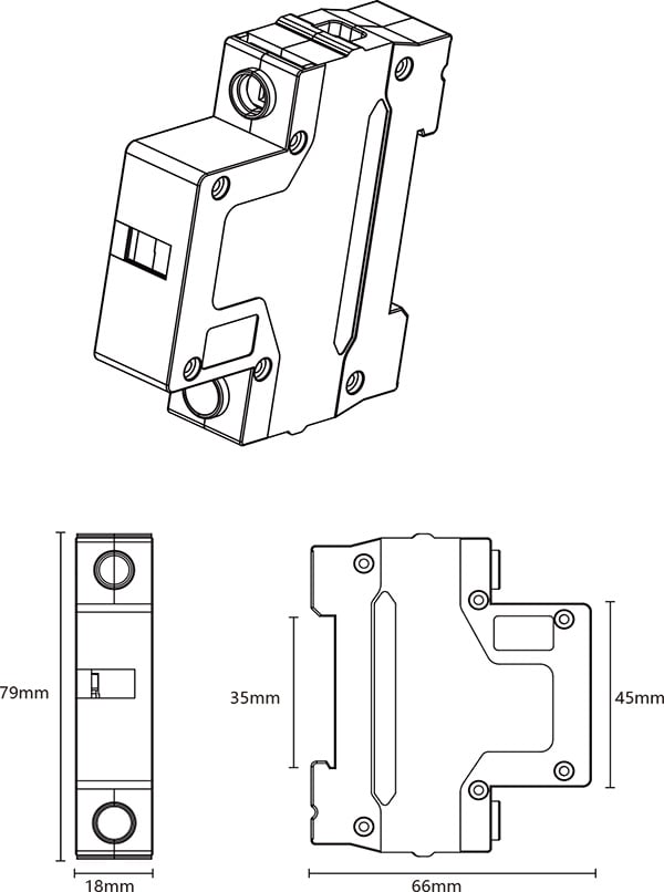 YJ1 integrated surge protector