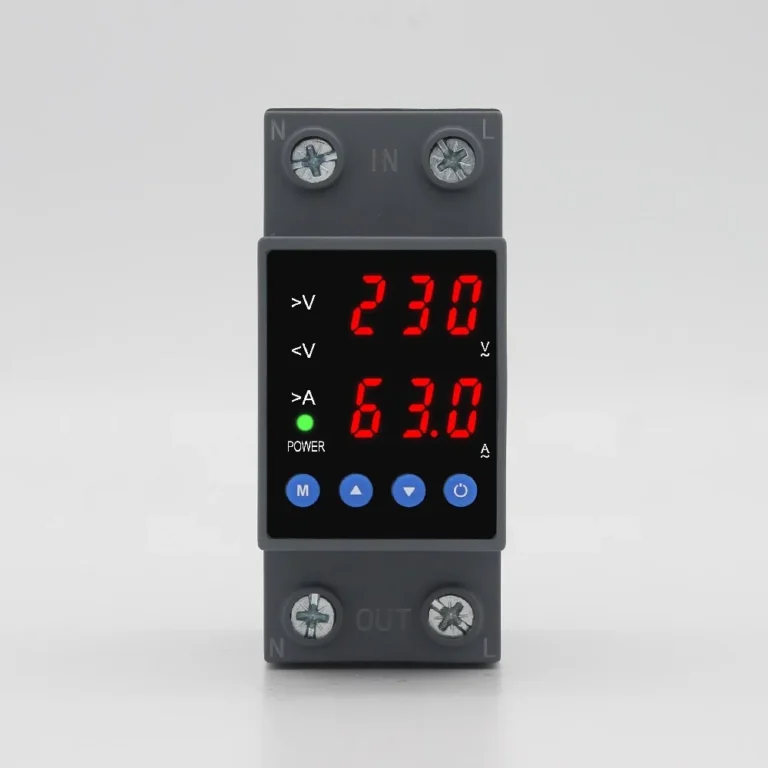 YJQGA-63 1P+N Over/Under Voltage/Overcurrent Reclosing Protector