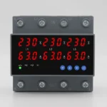 YJQGA-63 3P+N Over/Under Voltage/Overcurrent Reclosing Protector