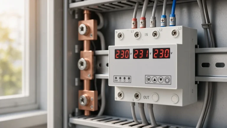 What a 3 Phase Sequence Detector Circuit Detects, and What Acts on It