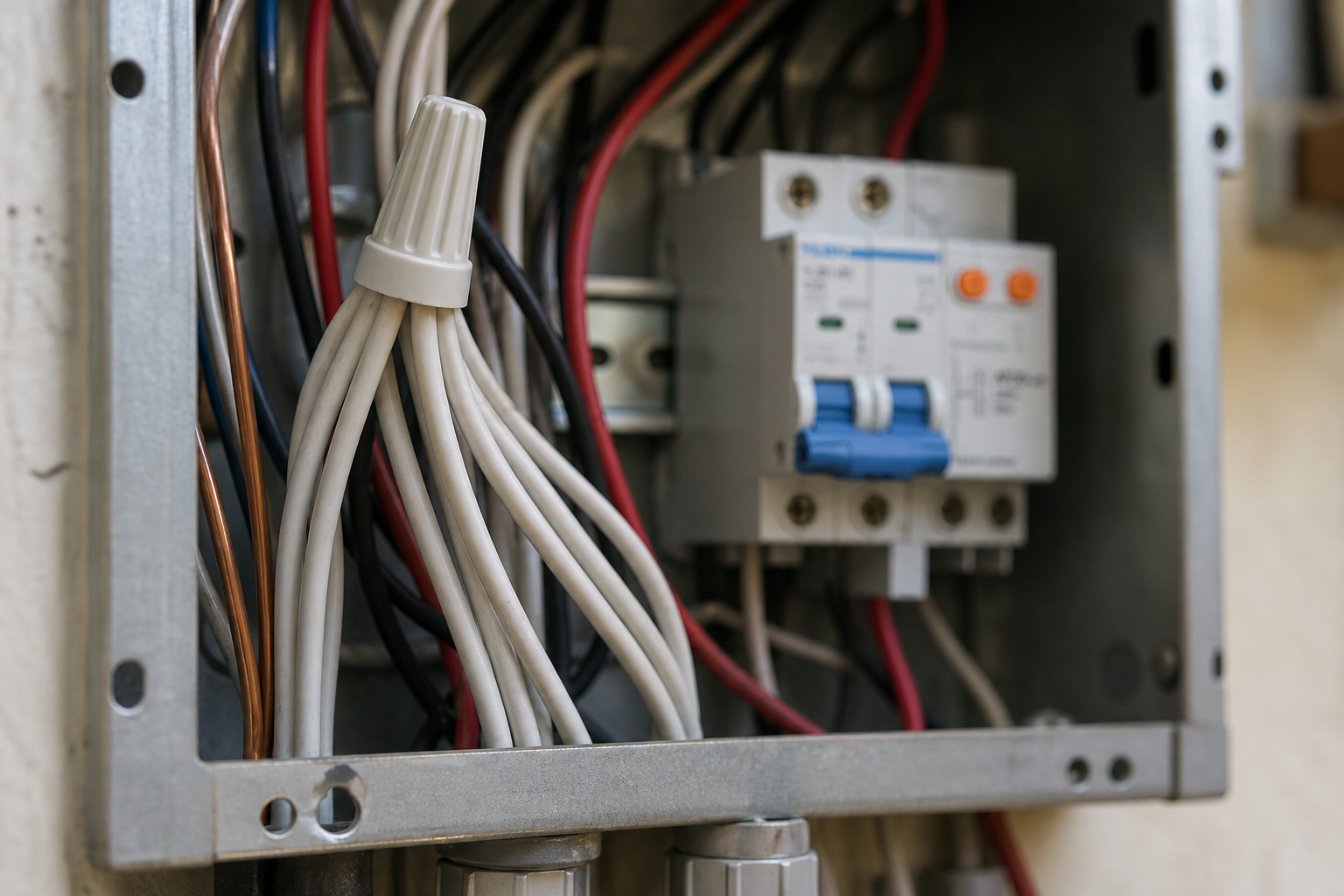 Shared-neutral wiring scene related to AFCI trip myths