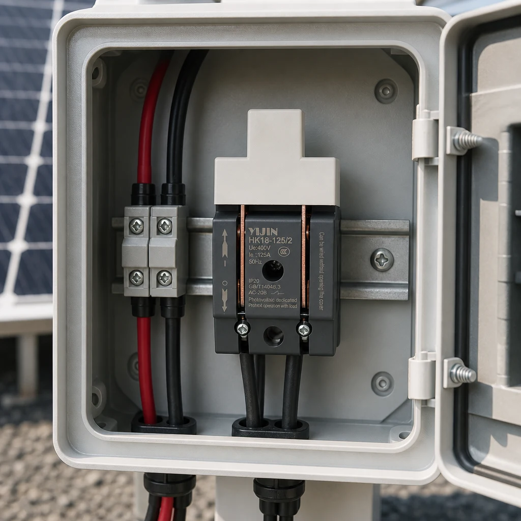 HK18 photovoltaic knife switch