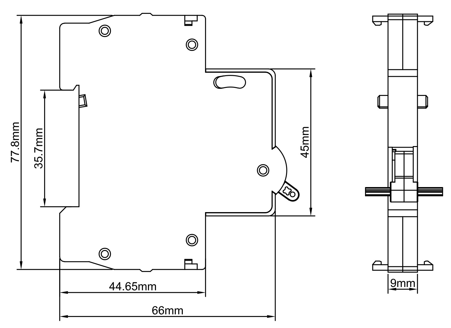 NDB1Z interlock mechanism NDB1Z interlock mechanism