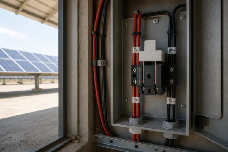 Solar Disconnect Switch Wiring Diagram: Land Wires Safely