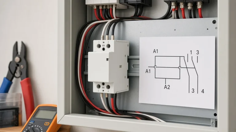 How to Read a Modular Contactor Wiring Diagram