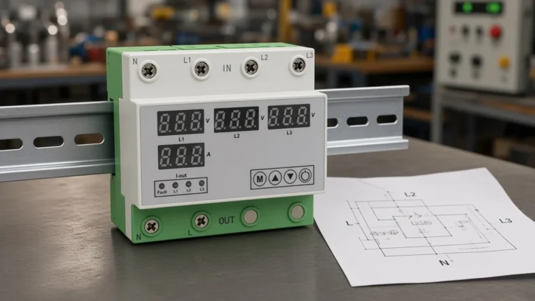 How to Read a Phase Sequence Relay Wiring Diagram