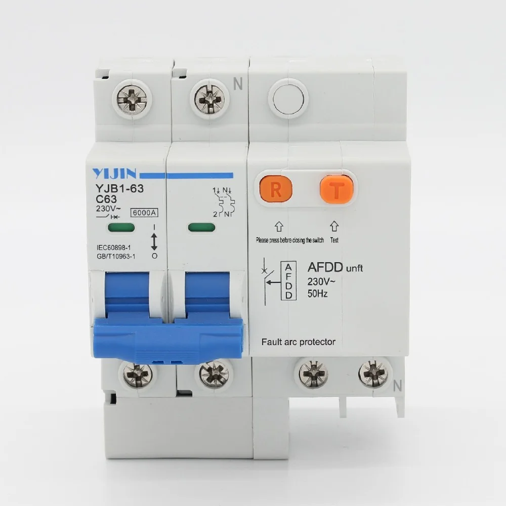 YJB1-63/AFD arc fault circuit breaker product recommendation for DIN-rail cost path