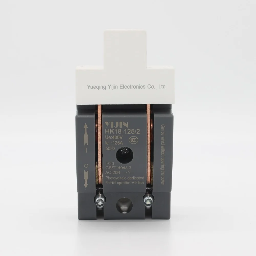 HK18-125 photovoltaic knife switch for protected isolation points