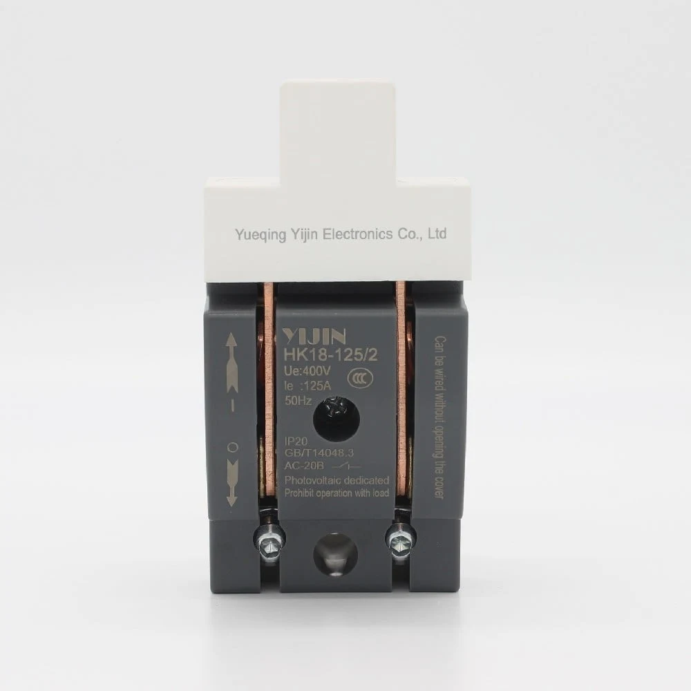 HK18-125 knife switch product recommendation for AC-20B isolation