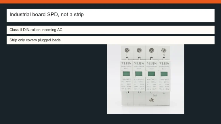 Surge Protection Devices for Industrial Applications on Live Board Cards