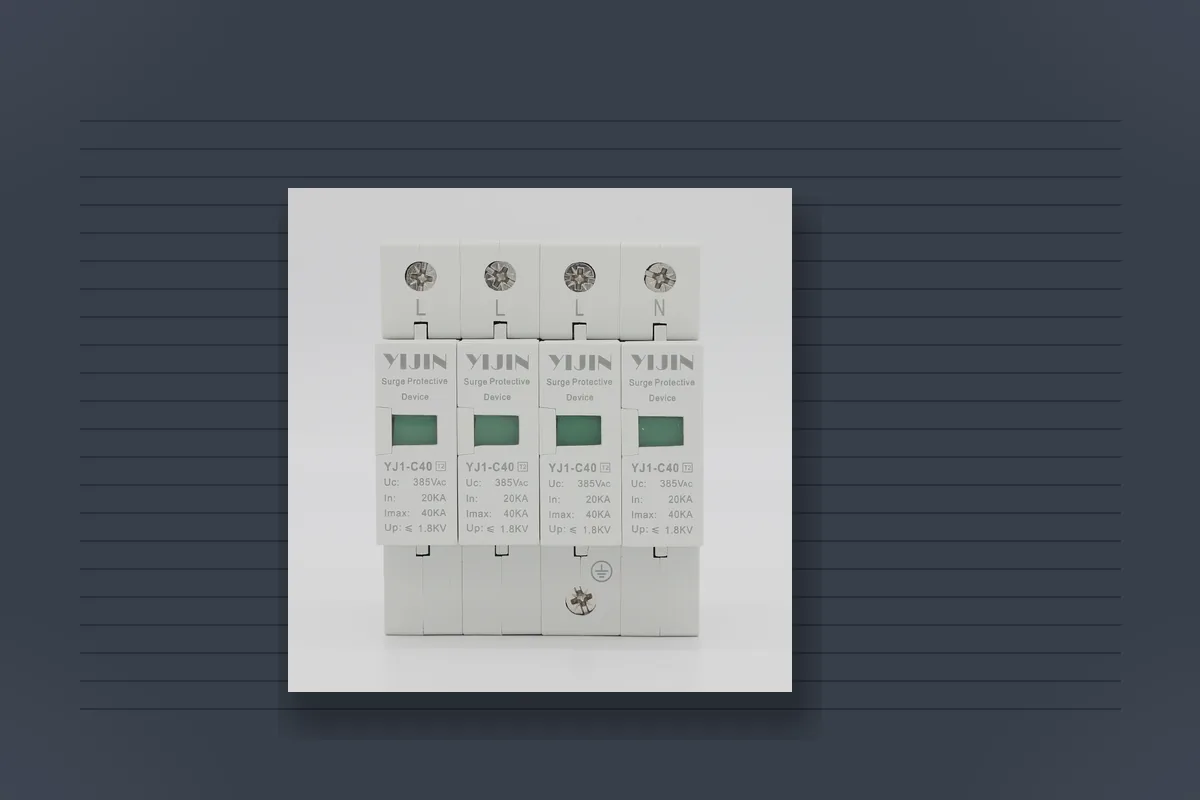 Two-pole SPD order framing for single-phase L-N or L-L boards