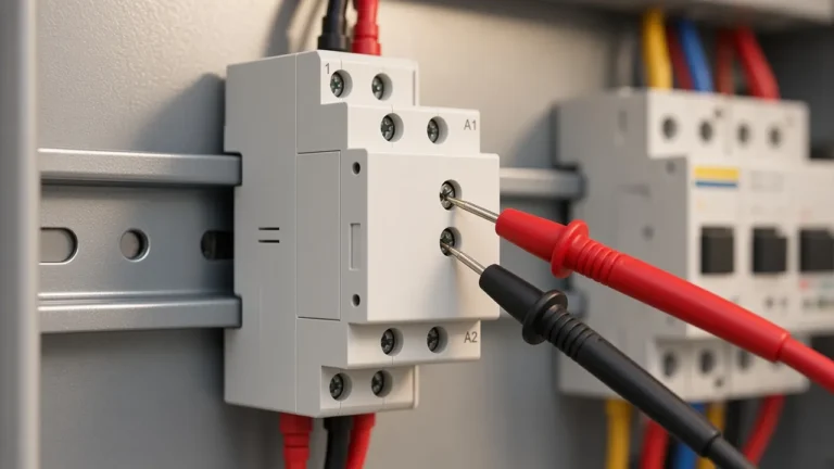 How to Check AC Contactor Coil Resistance and Pole Voltage