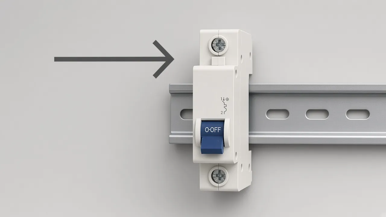 YJB1Z-63 on a rail for the one-direction circuit