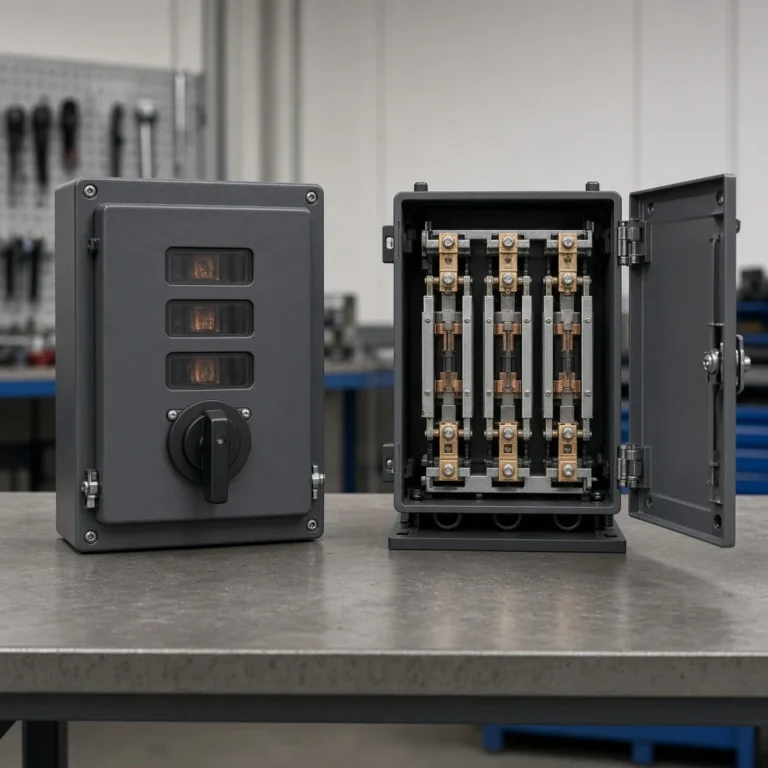 3 Phase Fused Isolator Switch — When Fused Class Fits vs Knife Isolator Sheets