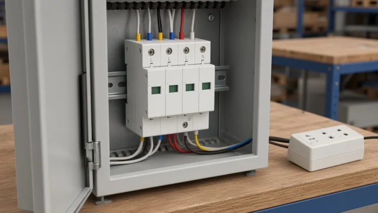 The plug is the point of use