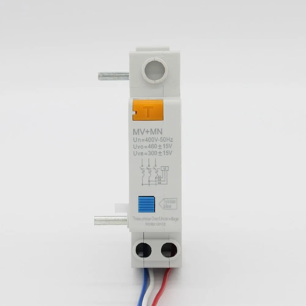 MV+MN three-phase overvoltage and undervoltage release