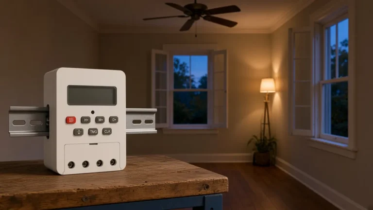 Choose a timer switch for whole house fan runtime, not a bath countdown
