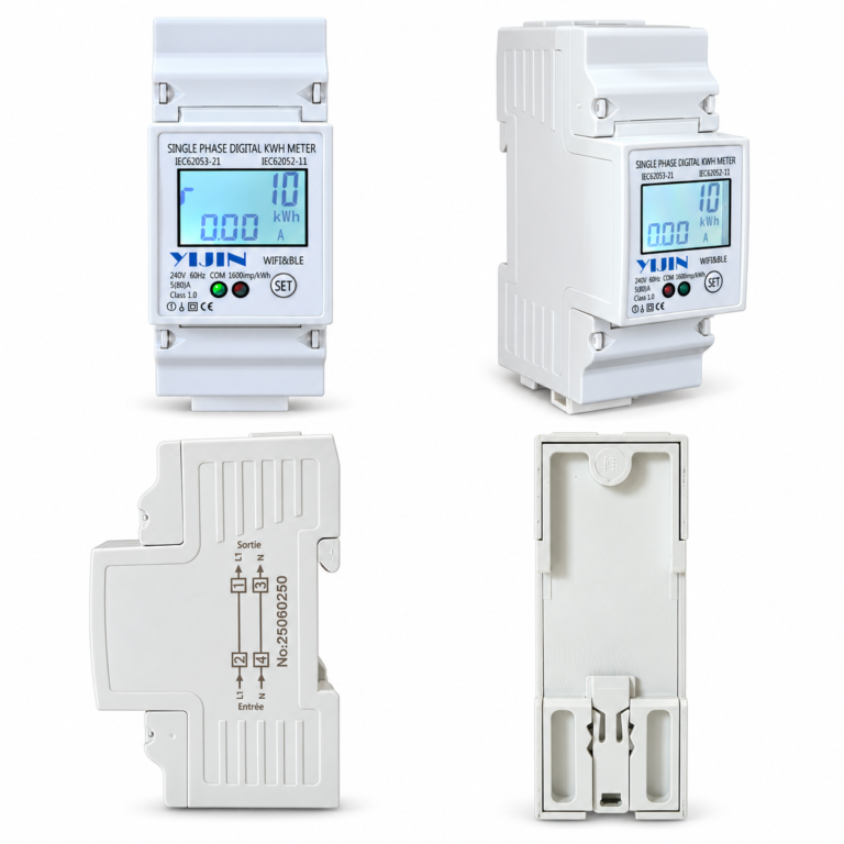 YIJIN Single Phase WiFi Bi-directional Digital kWh Energy Meter